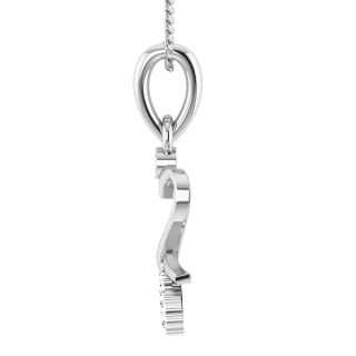 Ada Heart Shape Diamond Pendant For Her